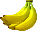 Artwork of a Banana Bunch from Donkey Kong Country Returns