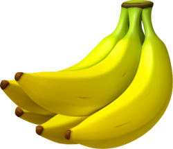 Artwork of a Banana Bunch from Donkey Kong Country Returns