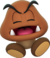 Sprite of a Goomba from its Clinic Event in Dr. Mario World