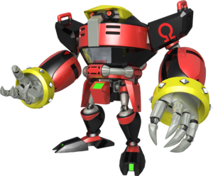 Artwork of E-123 Omega for Mario & Sonic at the Rio 2016 Olympic Games