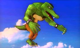 A Kritter in Super Smash Bros. for Nintendo 3DS