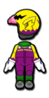 Wario Mii racing suit from Mario Kart 8