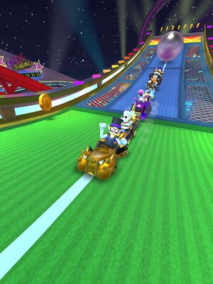 DS Waluigi Pinball R/T: A line of drivers that got hit by a metal ball