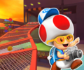 The course icon of the R/T variant with Toad (Tourist)