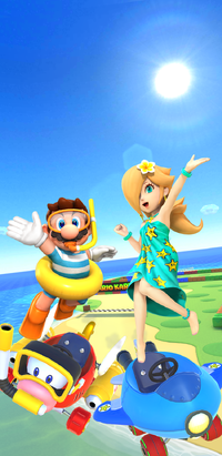 The Marine Tour from Mario Kart Tour