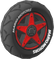 The Ring8_Black tires from Mario Kart Tour