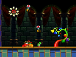 The image for "Yoshi Wins! (Baby Bowser Acts Tough)" from Yoshi's Story on Nintendo Music.