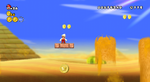 Star Coin in World 2-1 of New Super Mario Bros. Wii