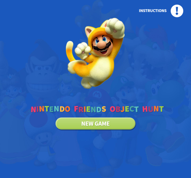 File:Nintendo Friends Object Hunt title screen.png