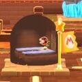Screenshot of the level icon of Switchblack Ruins in Super Mario 3D World