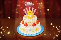 Super Nintendo World Anniversary Cake (For 4) provided by Kinopio's Café