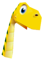 A render for an unused sea monster model; in debug, it marks player starting points.
