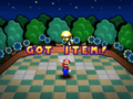 Mario gets an item.