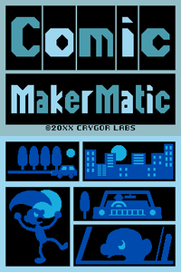 Comic MakerMatic title screen in WarioWare: D.I.Y..