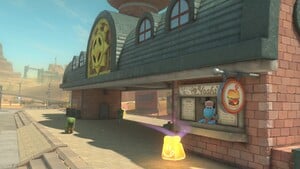 A Yoshi's location in Mario Kart World