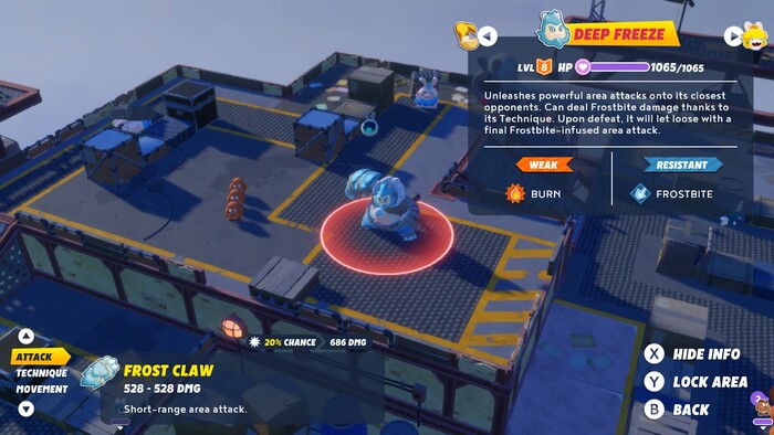 The correct tacticam analysis of the Deep Freeze enemy.