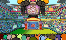 Diamond City Stadium in WarioWare Gold