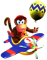 Diddy in Plane DKR 2.png