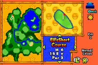 Elf's Short Course Hole 6 from Mario Golf: Advance Tour