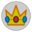 Peach emblem from Mario Kart 8