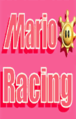 A Mario Racing poster from Mario Kart: Double Dash!!