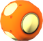 The SKinoko_Orange tires from Mario Kart Tour