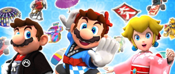 The Summer Festival Pipe 2 from the Summer Festival Tour in Mario Kart Tour