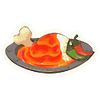 A sticker from Mario Kart World