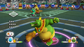 King K. Rool pitches during the night