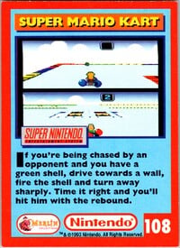 One of the Nintendo Collector Cards