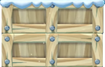 Squared screenshot of a floating crate from New Super Mario Bros. U.