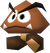 Model of a Mini Goomba from New Super Mario Bros. Wii.