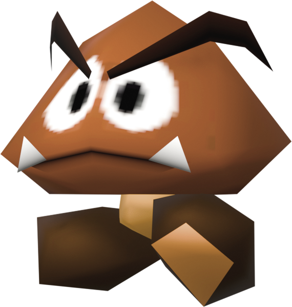 File:NSMBW Asset Model Mini Goomba.png