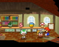 An Item Shop in Paper Mario: The Thousand-Year Door