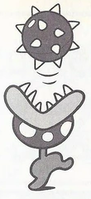 A Ptooie from Super Mario Bros. 3.