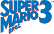 New variant of the logo for Super Mario Bros. 3. This logo was created around the time of the game's Game Boy Advance remake, and is at times used by Nintendo for the original NES game.