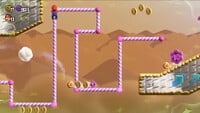 The first 10-flower coin in Sunbaked Desert Special Pole Block Allure in Super Mario Bros. Wonder