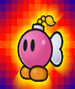 The Catch Card of Bombette from Super Paper Mario