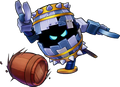 Sharpcask,[10] a barrel-like boss and a high-ranking member of the Zokket Troops.