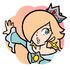 Sticker of Rosalina from Mario Party Superstars