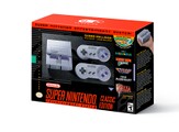 The US packaging of the Super NES Classic Edition.