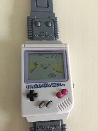 Super Mario Race, a Gamewatch Boy game