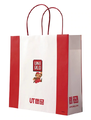 The Mario-themed shopping bag