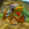 A big Magon in Wario World