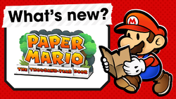 What's new? Paper Mario: The Thousand-Year Door