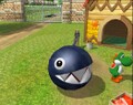 A black void behind the gate in Mario Party 8