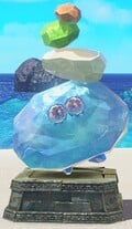 A Statue from Donkey Kong Bananza: DK Island & Emerald Rush