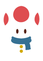 Toad snowman