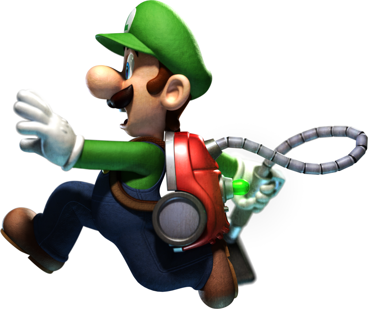 Fileluigi Running Luigis Mansion Dark Moonpng Super Mario Wiki The Mario Encyclopedia 6795