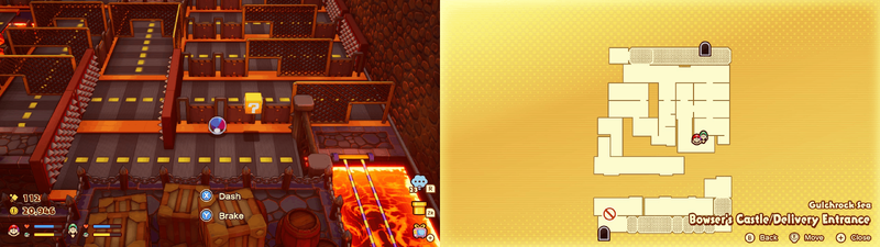 Block 28 in Wayaway Island from Mario & Luigi: Brothership